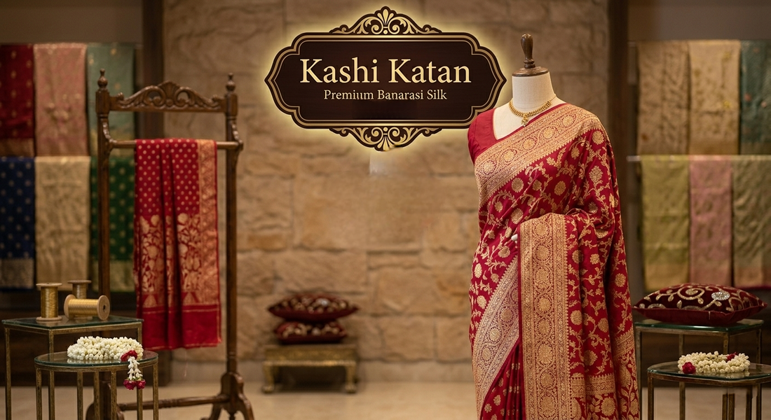 Why Choose Kashi Katan for Banarasi Sarees