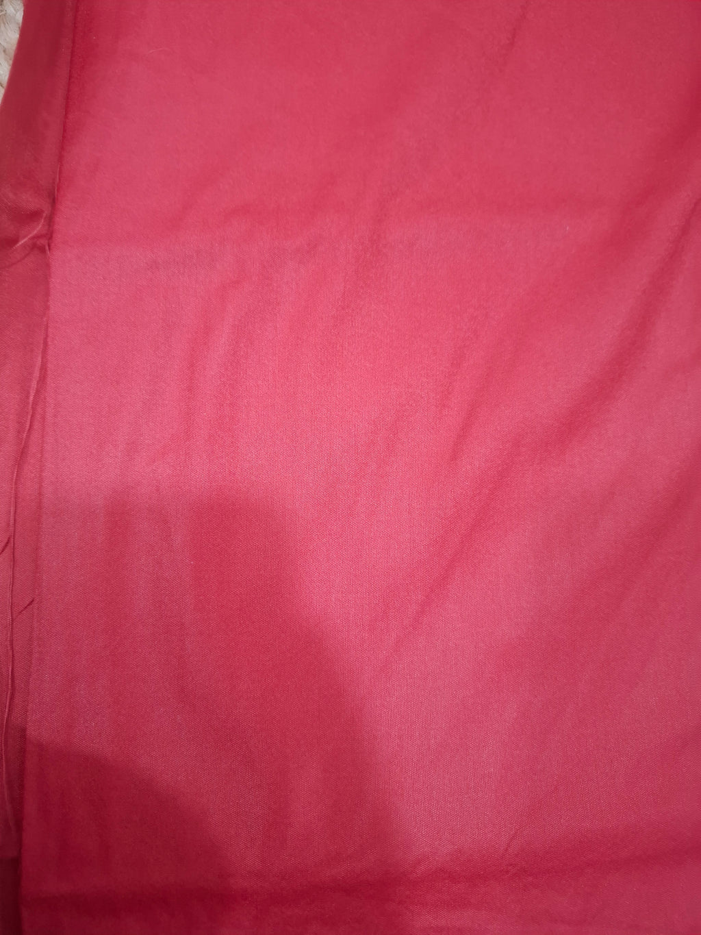 Red Banarasi premium katan dress material
