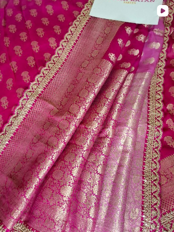Gulabi Khaddi Banarasi