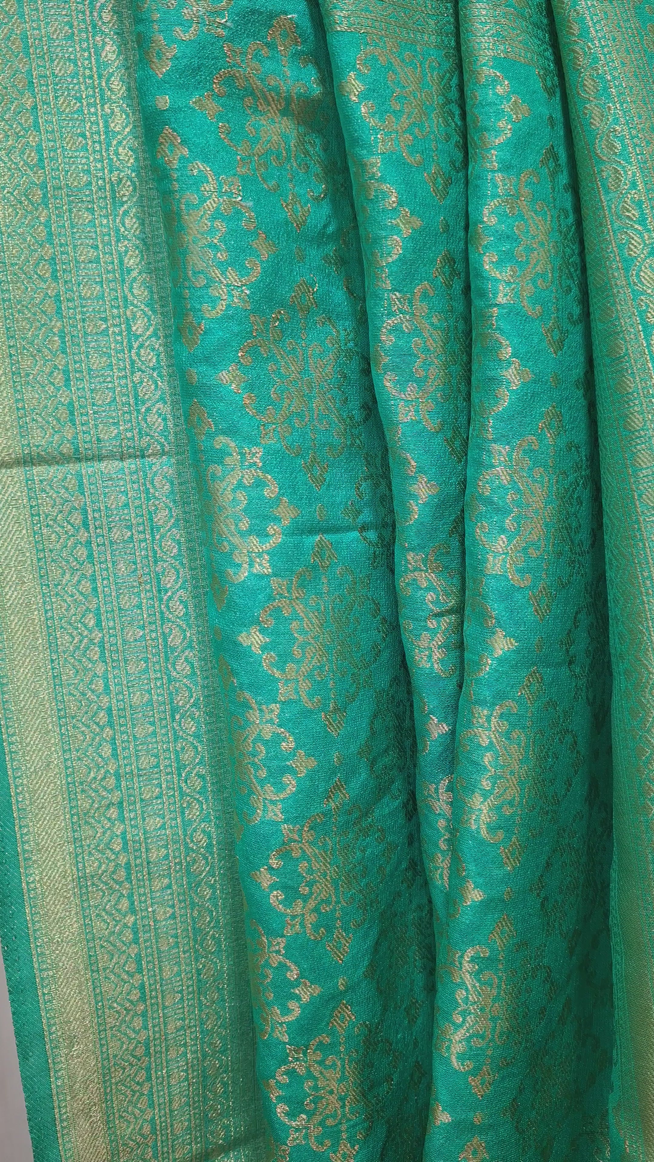 Navy Blue Pure Khaddi Georgette Saree