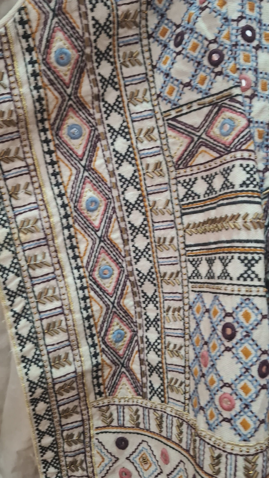 Kutch-inspired hand embroidered jacket