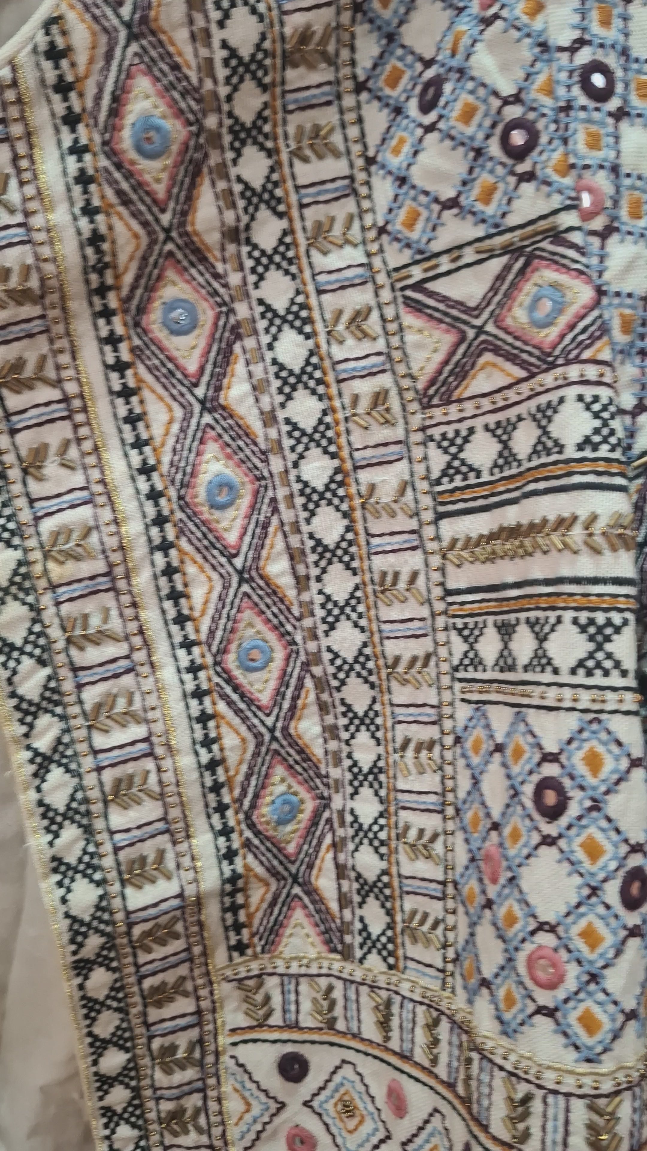 Kutch-inspired hand embroidered jacket
